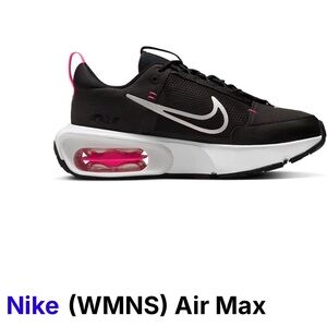 Nike Women's Air Max interlock Black with Pink Accents